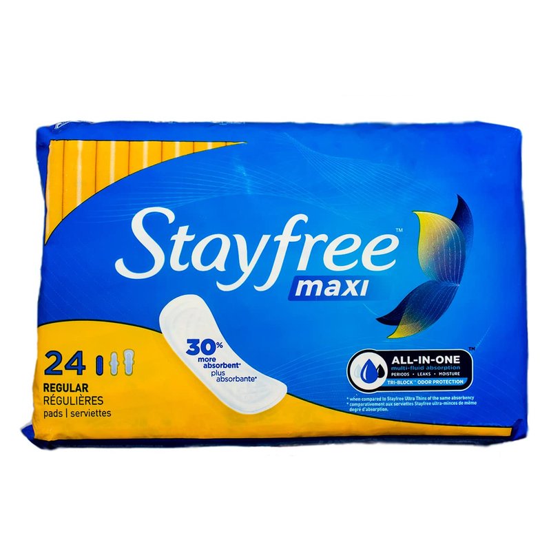 Stayfree Maxi Super Pads 24 Pack wholesale health&beauty retail distribution