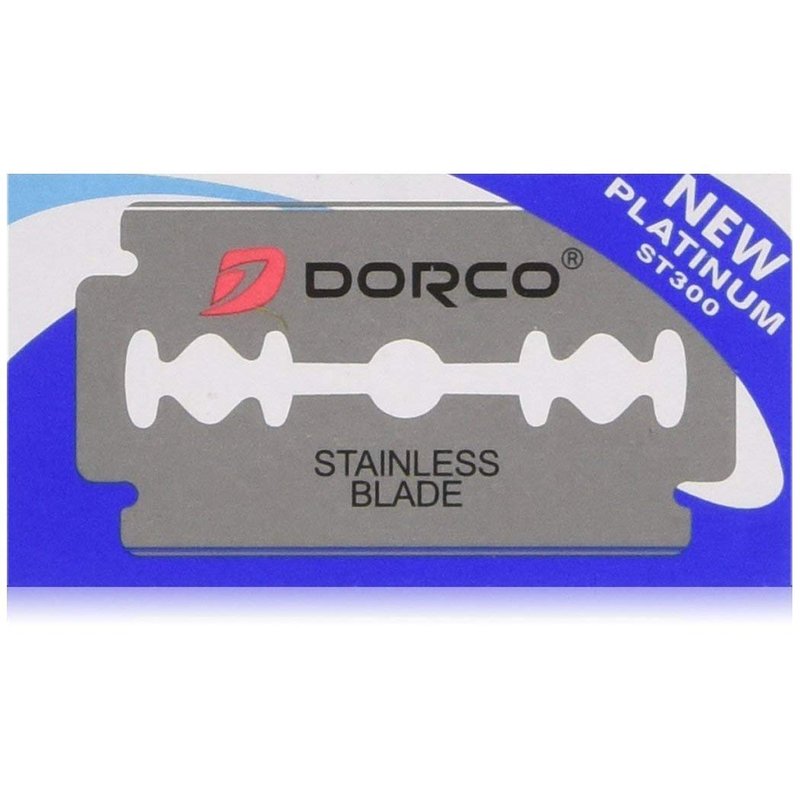 Dorco ST300 Platinum Extra Double Edge Razor Blades 100 count wholesale dorco st300 platinum extra double edge razor blades – 100 blades | premium shaving blades for all skin types retail distribution