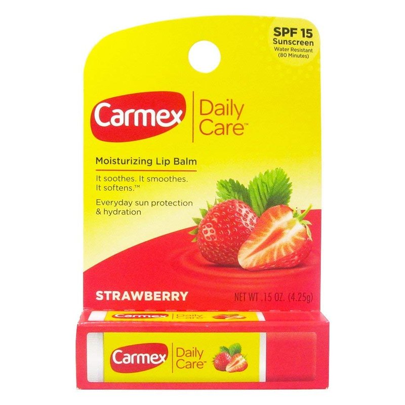 Carmex Click-Stick Moisturizing Lip Balm SPF 15 Strawberry 0.15 oz wholesale health&beauty retail distribution