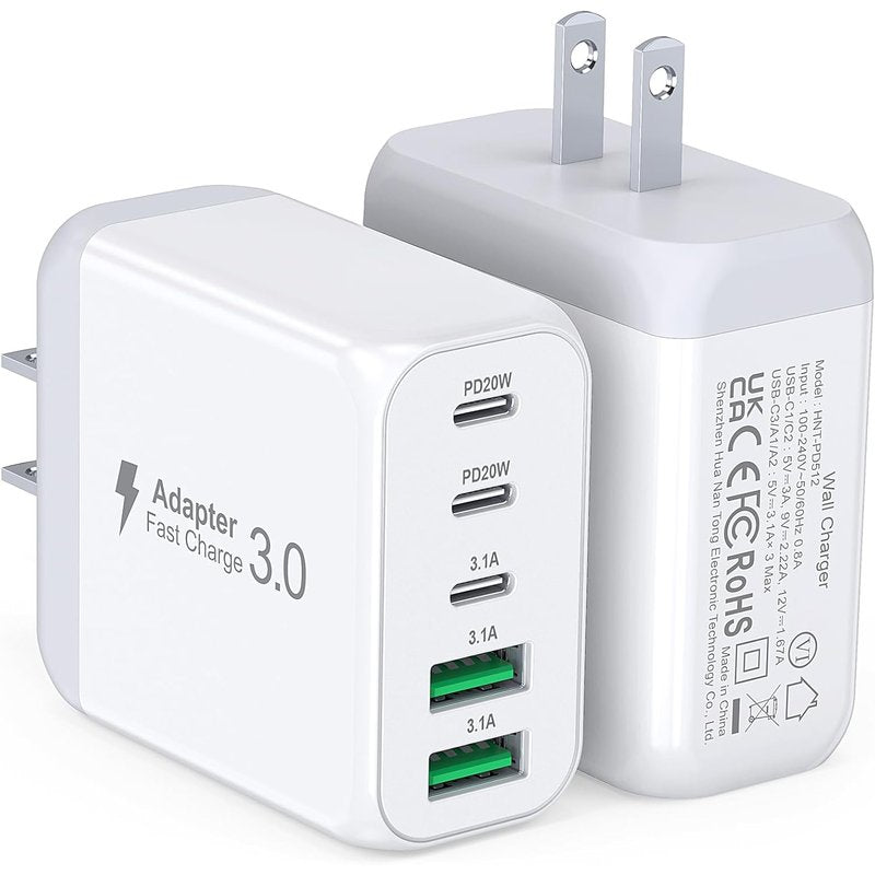Southland Distribution 50W USB C Wall Charger Block 5-Port wholesale charger retail distribution