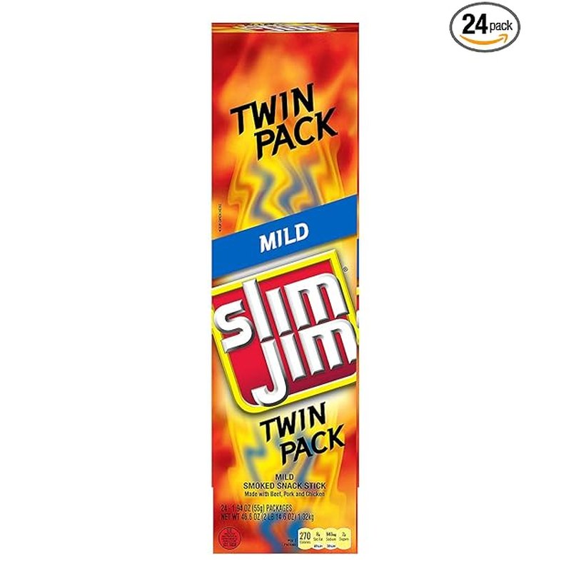 SJ Giant Twin Nacho Snacks 1.94 Oz 24 Count wholesale candy/snack retail distribution