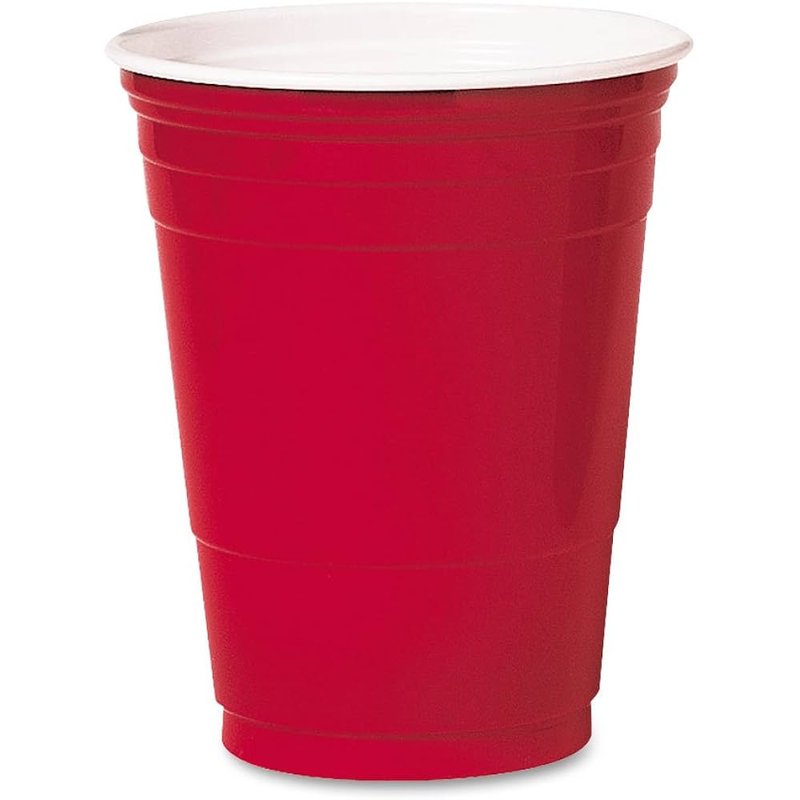 Red Party Cups 16 Oz 16 Pack durable plastic wholesale household retail distribution