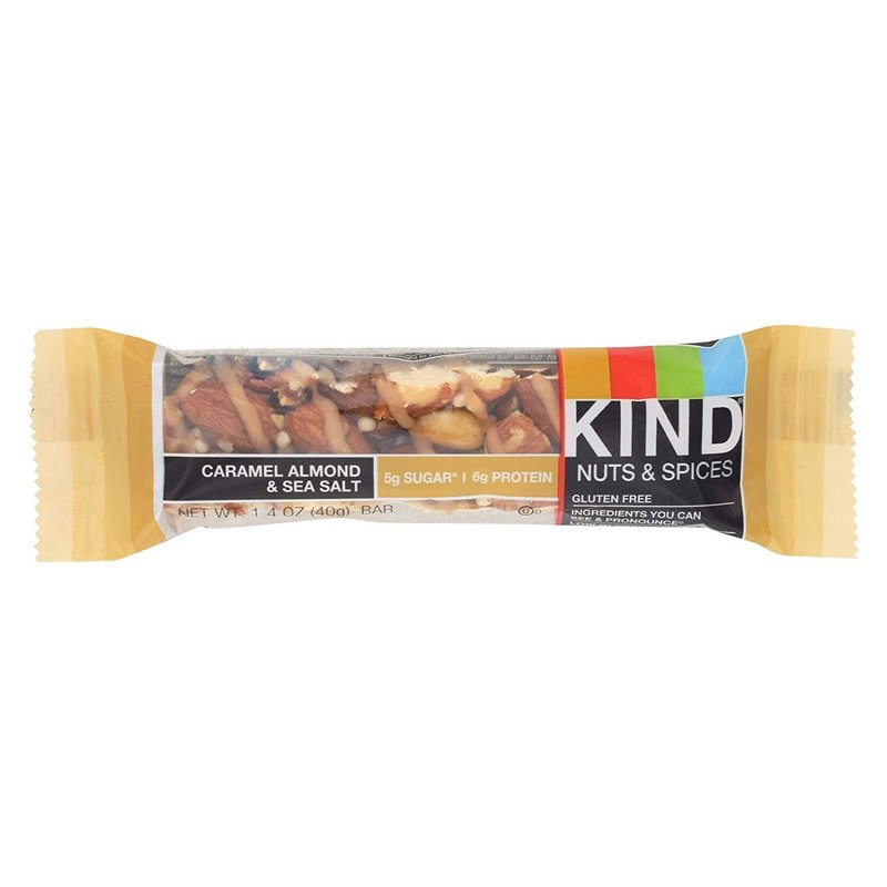KIND Caramel Almond & Sea Salt Bars 1.4 Oz 12 Count wholesale candy/snack retail distribution