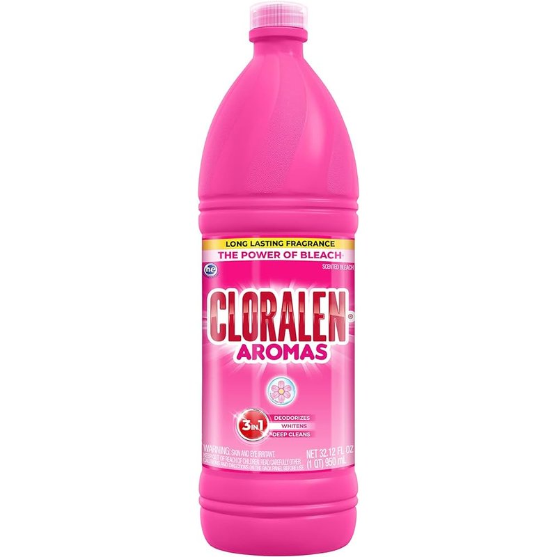 Cloralen Max Concentrated Bleach Gel 32 Oz floral scent wholesale household retail distribution