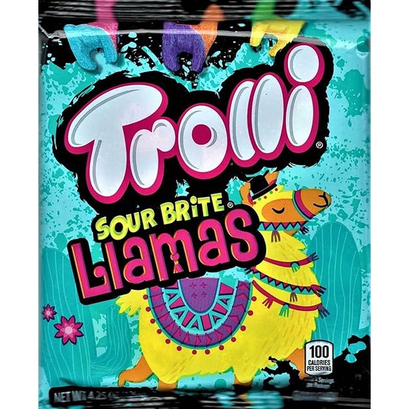 Trolli Sour Brite Bites Llamas 4.25 Oz wholesale candy/snack retail distribution
