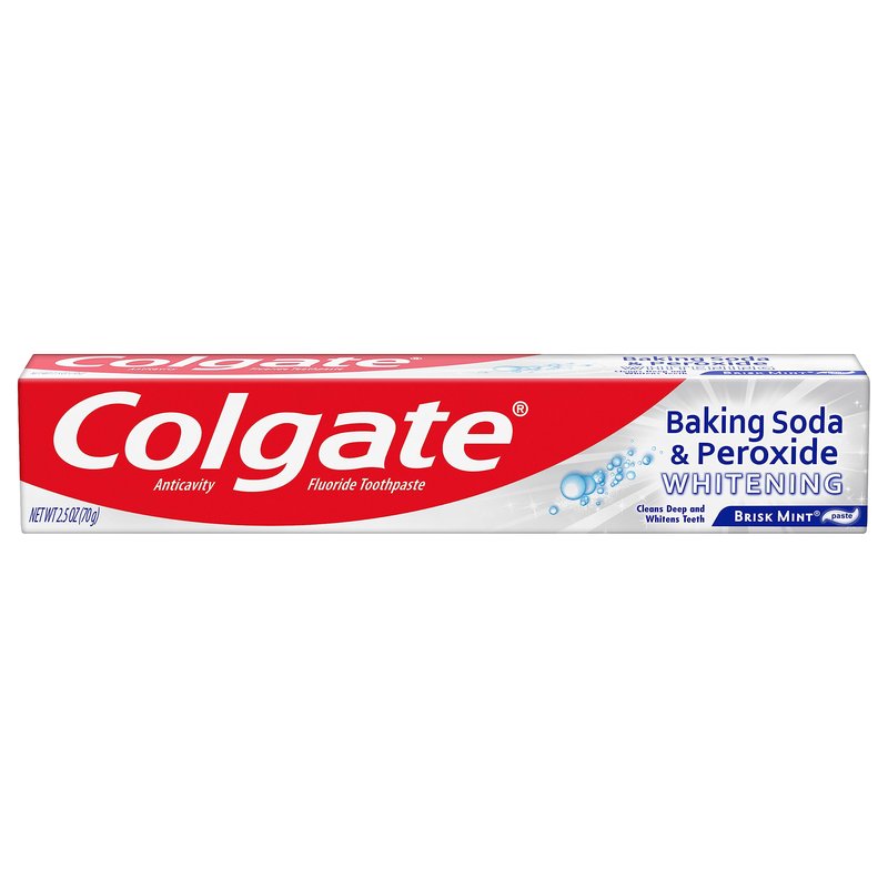 Colgate Baking Soda and Peroxide Whitening Toothpaste 2.5 Oz 6 Ct wholesale health&beauty retail distribution