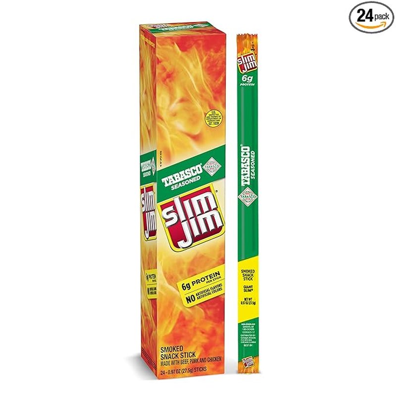 SJ Giant Tabasco Snack 0.97 Oz 24 Count wholesale candy/snack retail distribution