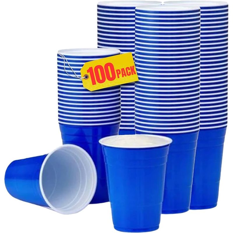 Southland Distribution 16 oz Blue Party Cups 16 Pack wholesale household retail distribution