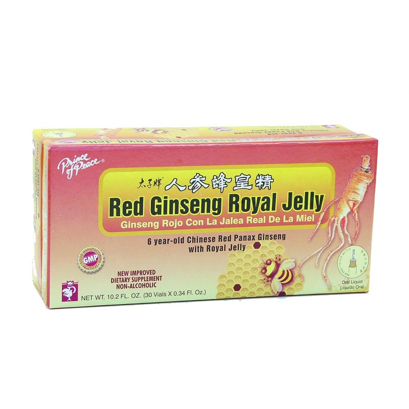 Prince of Peace Red Ginseng Royal Jelly Oral Liquid 30 Bottles 0.34 fl oz each wholesale health&beauty retail distribution
