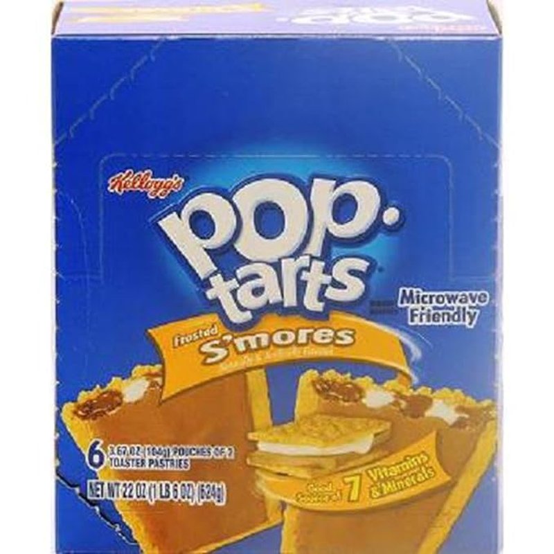 Pop-Tarts S'mores 3.67 oz 6-Pack Box wholesale candy/snack retail distribution