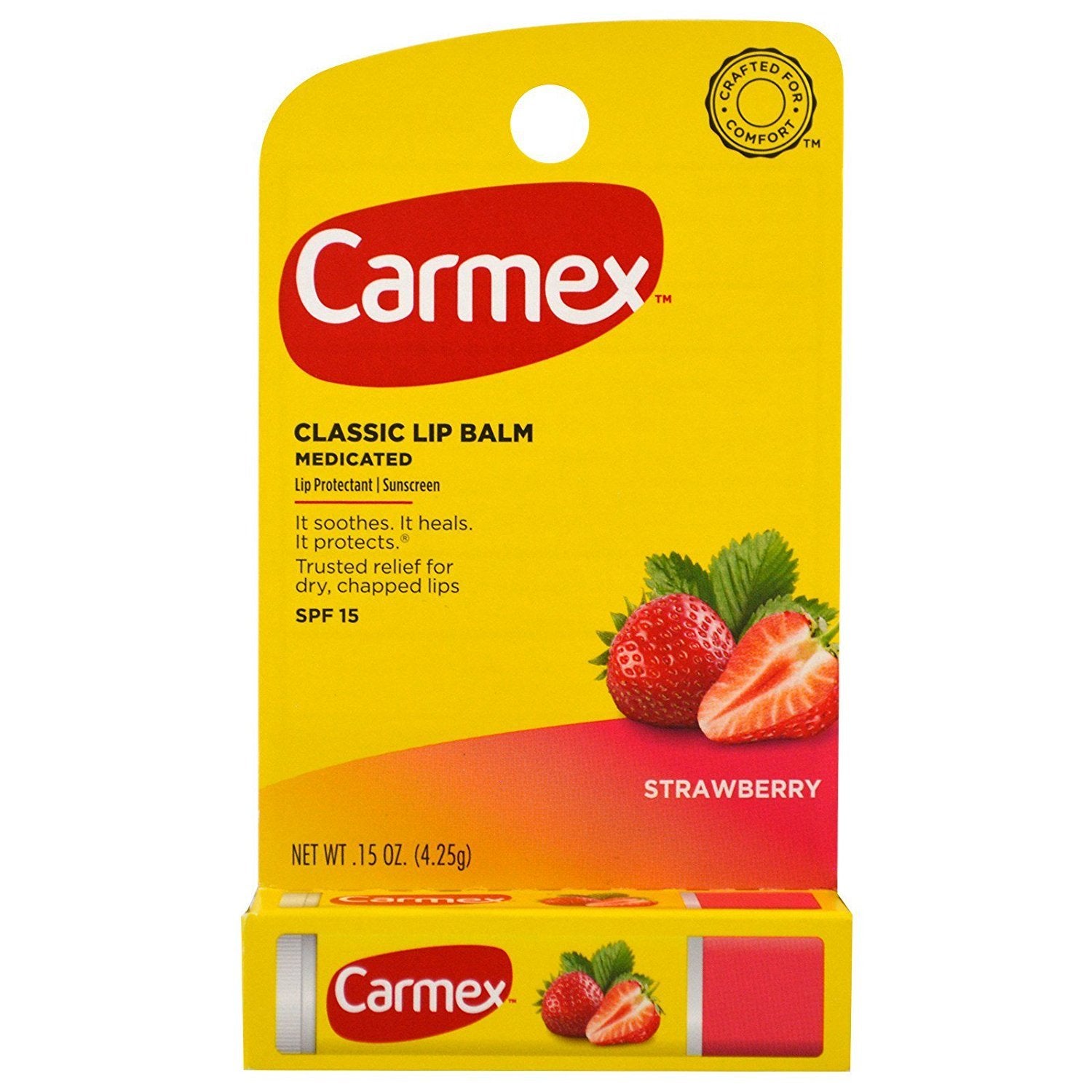 Carmex Click-Stick Strawberry 2 Pk/ 6 Ct