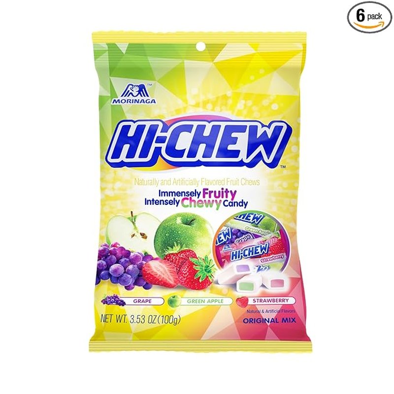 Hi-Chew Superfruit Mix 3.53 Oz 6 Count wholesale candy/snack retail distribution