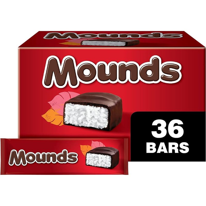 Hershey Mounds Dark Chocolate & Coconut Bars 36 Count wholesale candy/snack retail distribution