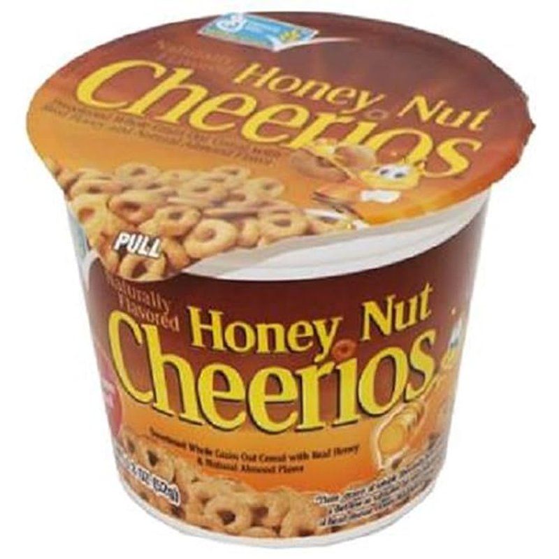 GM Cereal Cups Honey Nut 1.8 oz wholesale candy/snack retail distribution