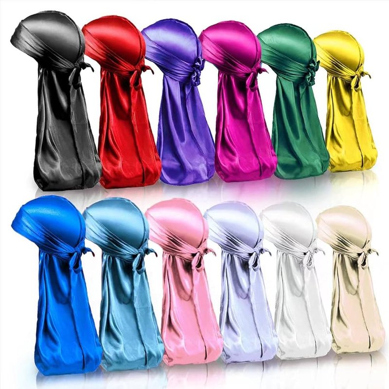 BIGEDDIE Silky Durag Pack 12 Colors wholesale health&beauty retail distribution