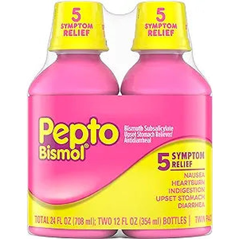 Pepto-Bismol 2Ct 6Pack OTC medicine for upset stomach and diarrhea relief wholesale otc medicines retail distribution