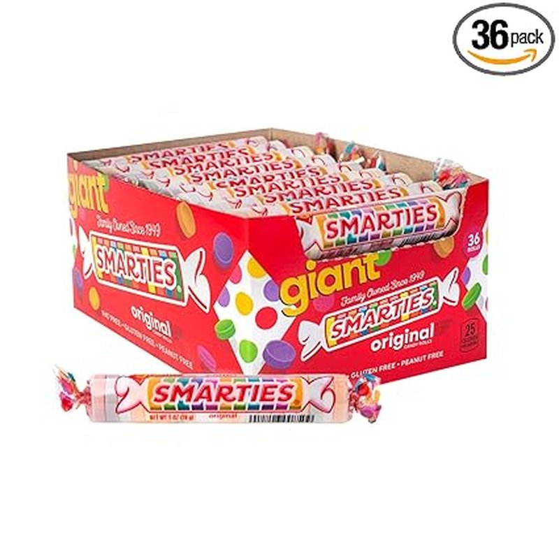 Smarties Giant Roll 36 Count wholesale candy/snack retail distribution