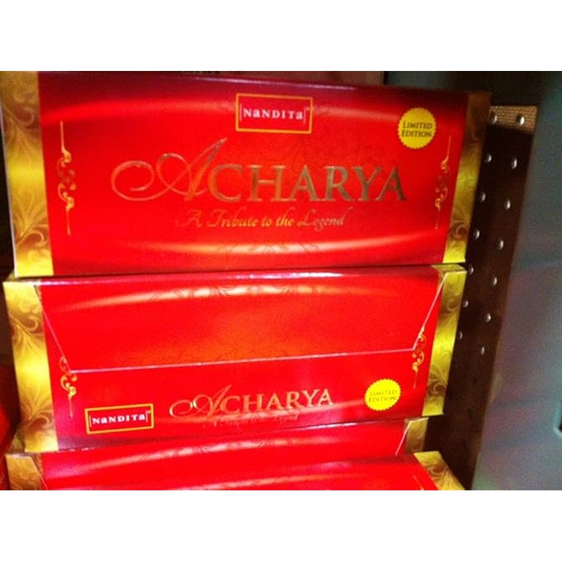 Nandita Acharya Limited Edition Agarbathi Incense 15g x 12 Pack wholesale masala incense pack retail distribution