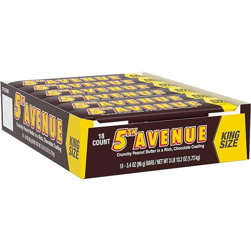 Hershey's 5th Avenue candy bar 18 count wholesale candy/snack retail distribution