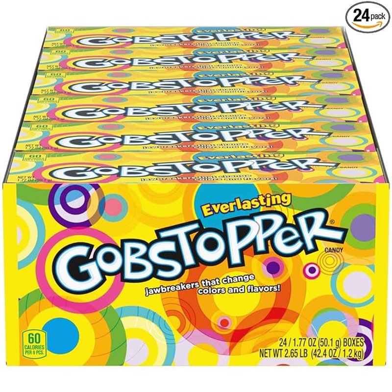 Gobstopper candy 1.77 oz 24 count wholesale candy/snack retail distribution