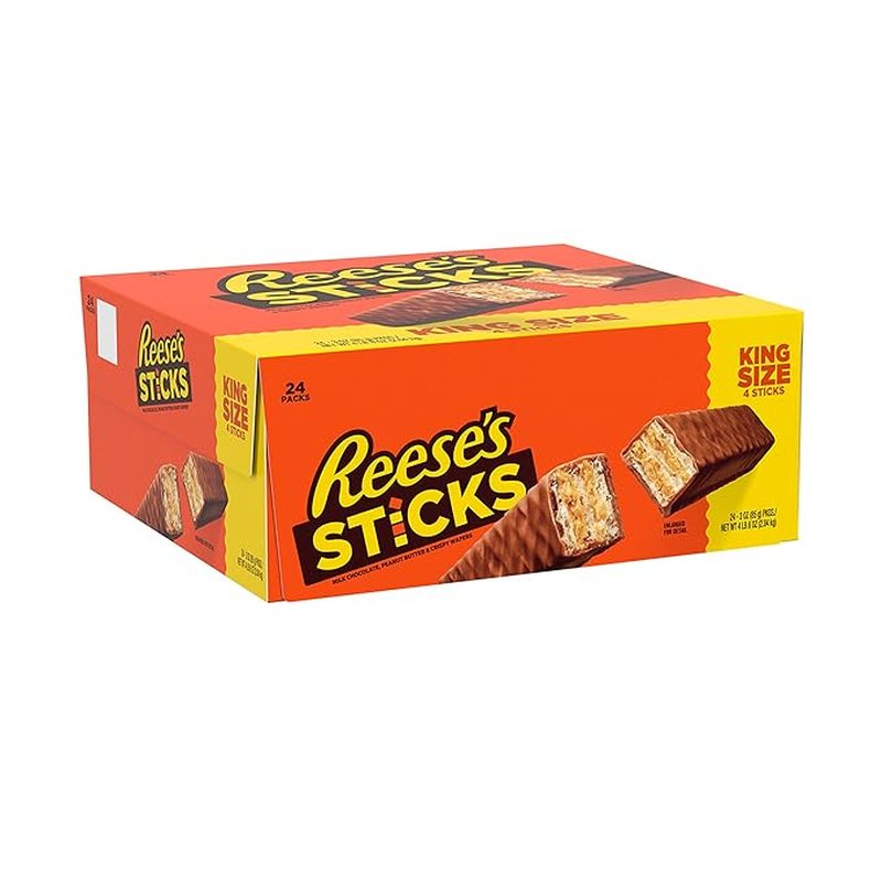 Hershey Reese’s Sticks King Size 24 Count wholesale candy/snack retail distribution