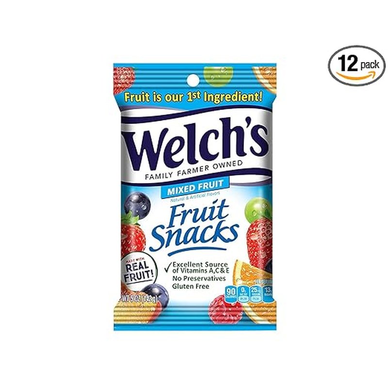 Welch's Superfruit Mix Fruit Snacks 5 oz bag wholesale candy/snack retail distribution