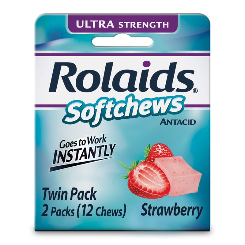 Rolaids Ultra Strength Strawberry Softchews 12 ct wholesale health&beauty retail distribution