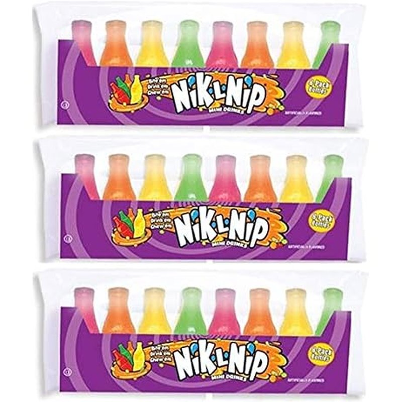 Nik L Nip Mini Drinks 5 Pack wholesale candy/snack retail distribution