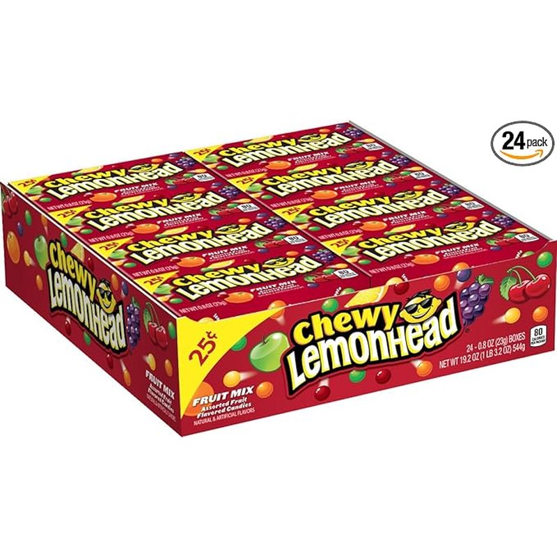 Ferrara Fruit Mix Lemonhead 24 Count wholesale candy/snack retail distribution