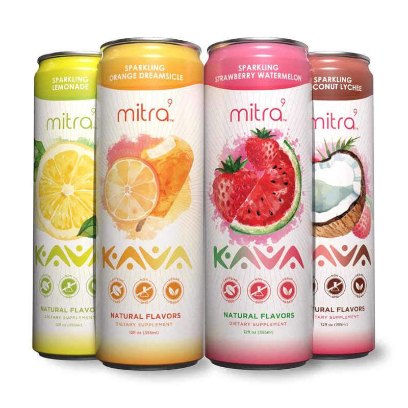 Mitra9 Kava + Kratom Shot 2oz bottles with 70mg Mitragynine and 50mg Kavalactones wholesale mitra kava kratom shot retail distribution