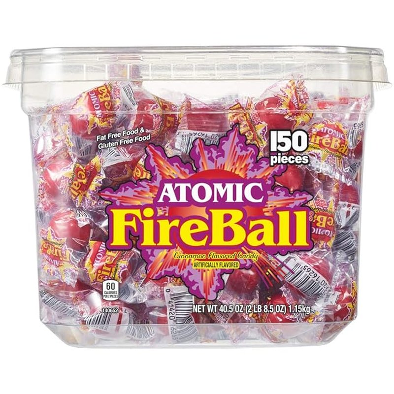 Ferrara Candy Atomic Fireballs 40.5 Ounce wholesale candy/snack retail distribution