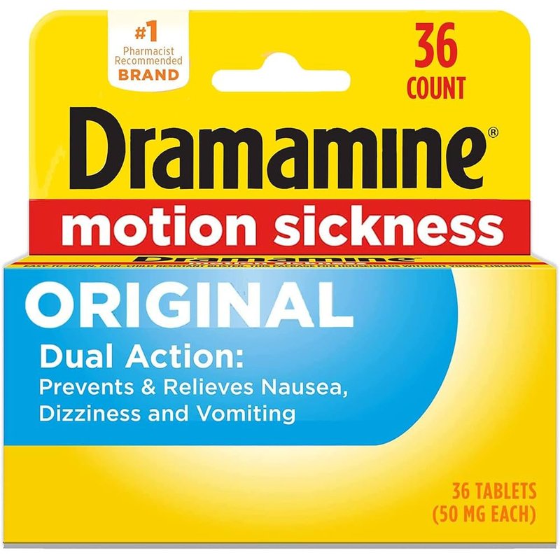 Dramamine 2 PK / 25 CT health&beauty product wholesale motion sickness relief retail distribution