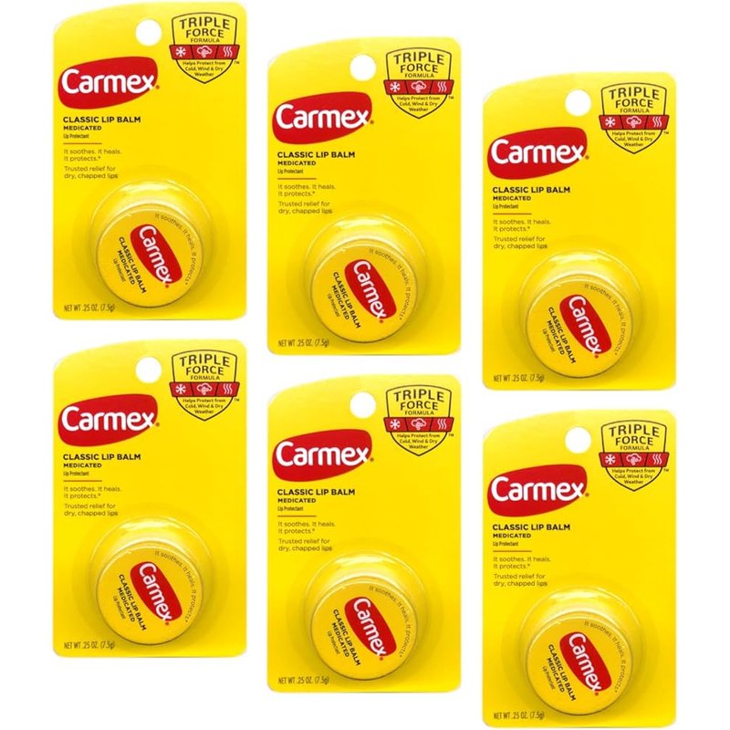 L'il Drug Carmex Jar Carded 6 Count wholesale health&beauty retail distribution