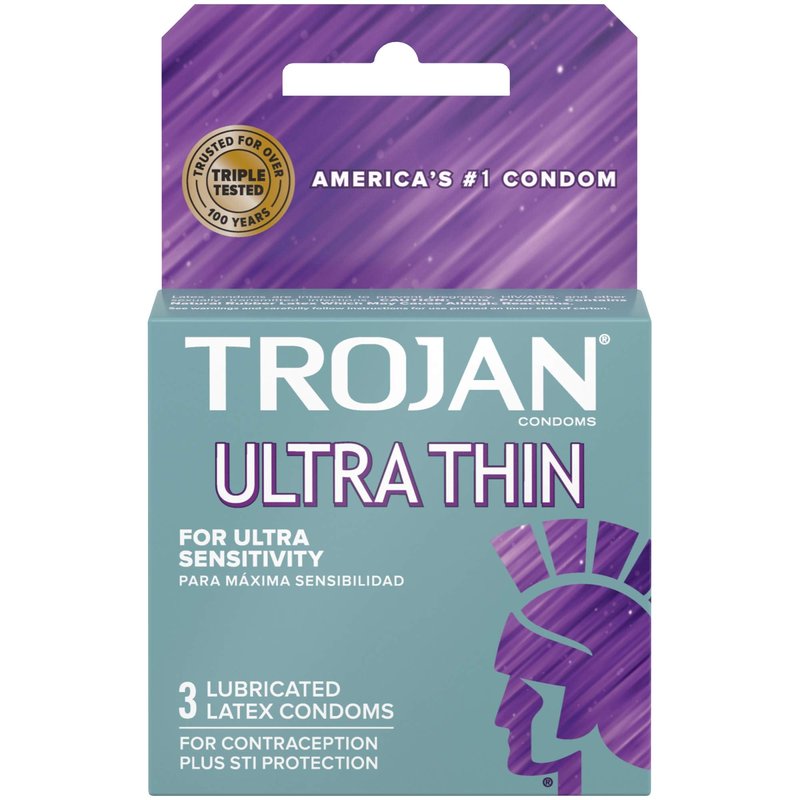 TROJAN Ultra Thin Condoms 3 Pack wholesale health&beauty retail distribution