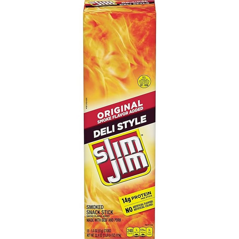 SJ Original Deli Style Snacks 18 Count Pack wholesale candy/snack retail distribution