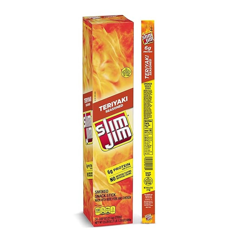 SJ Giant Teriyaki Seasoned Snack 0.97 Oz wholesale candy/snack retail distribution