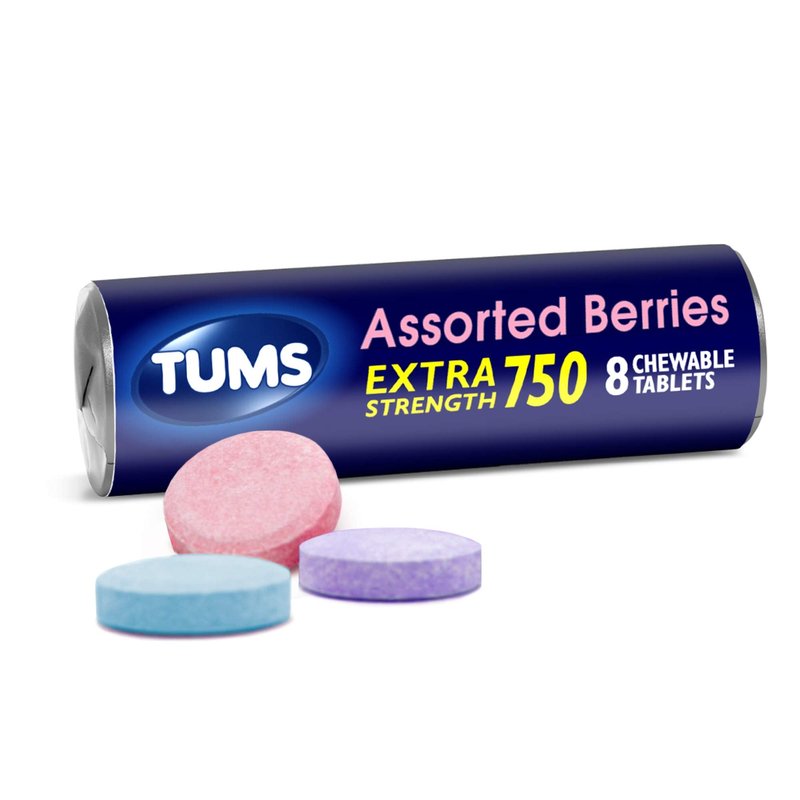 TUMS Extra Strength 750 Assorted Berries 12 ct wholesale health&beauty retail distribution