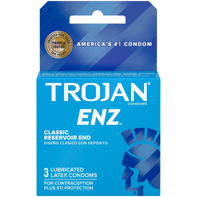 TROJAN ENZ Premium Condoms 3 Pack wholesale health&beauty retail distribution