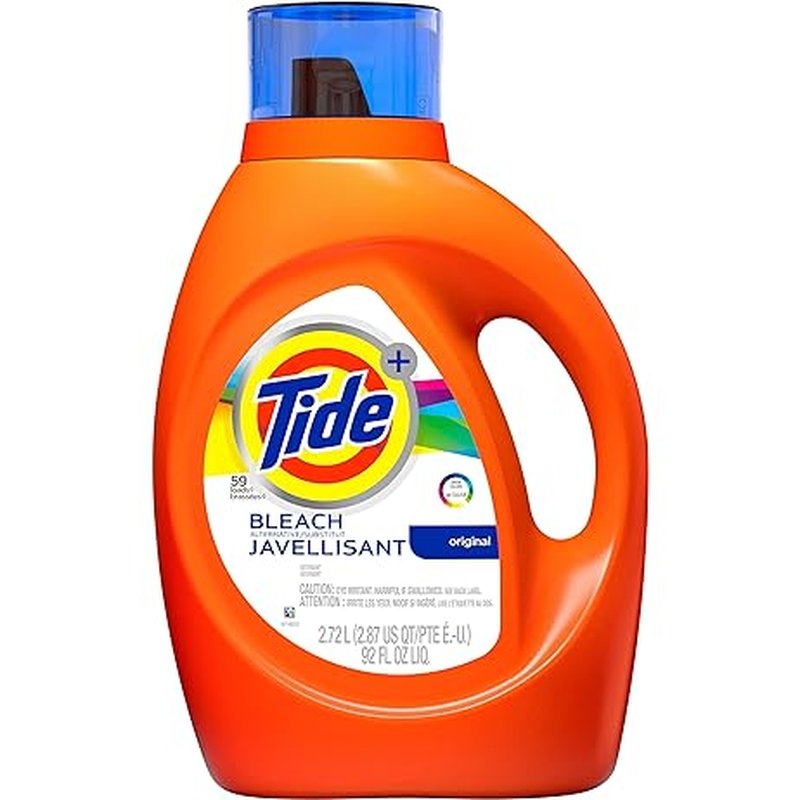 Tide Liquid Bleach Alternative Laundry Detergent 46 oz wholesale household retail distribution