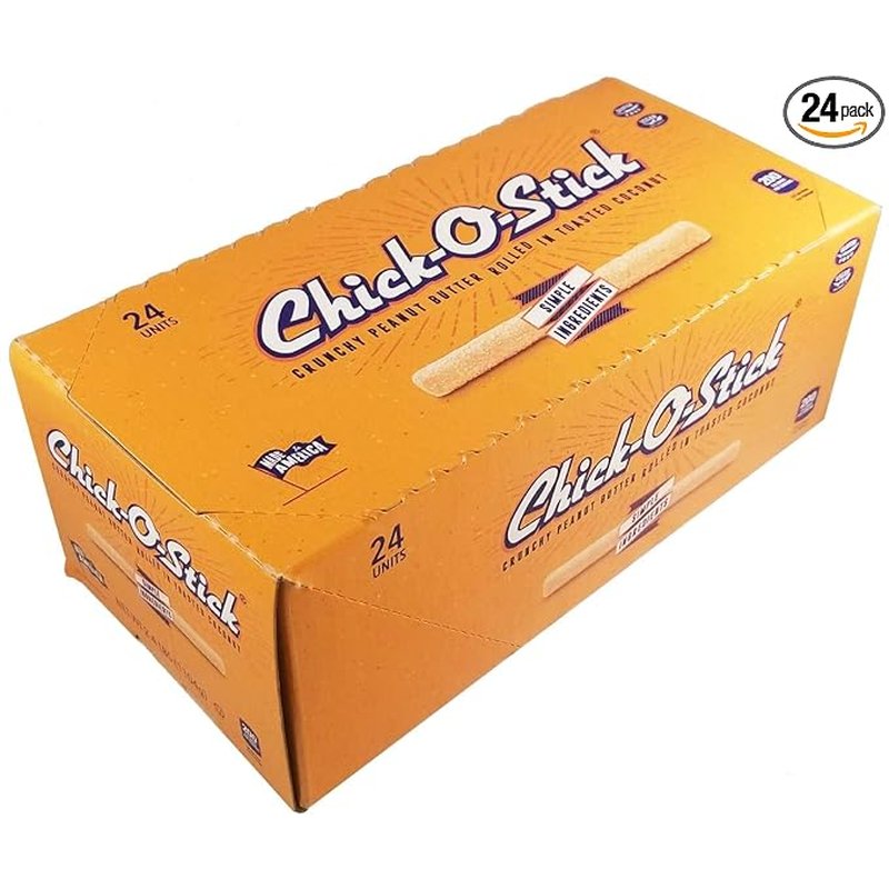 Chick-O-Stick Candy 1.6 oz individually wrapped sticks wholesale candy/snack retail distribution