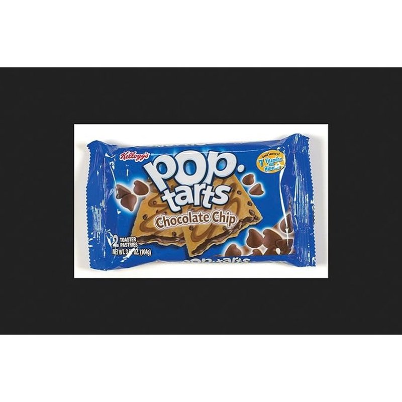 Pop-Tarts Chocolate Chip Toaster Pastries 3.67 oz 6 ct wholesale candy/snack retail distribution