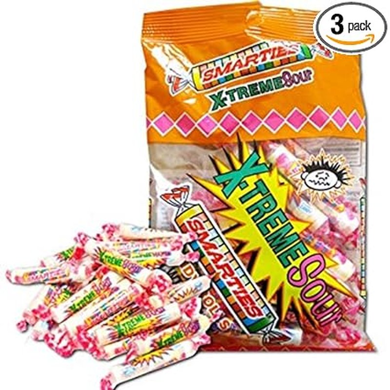 Smarties Extreme Sour 5 oz Bag wholesale candy/snack retail distribution