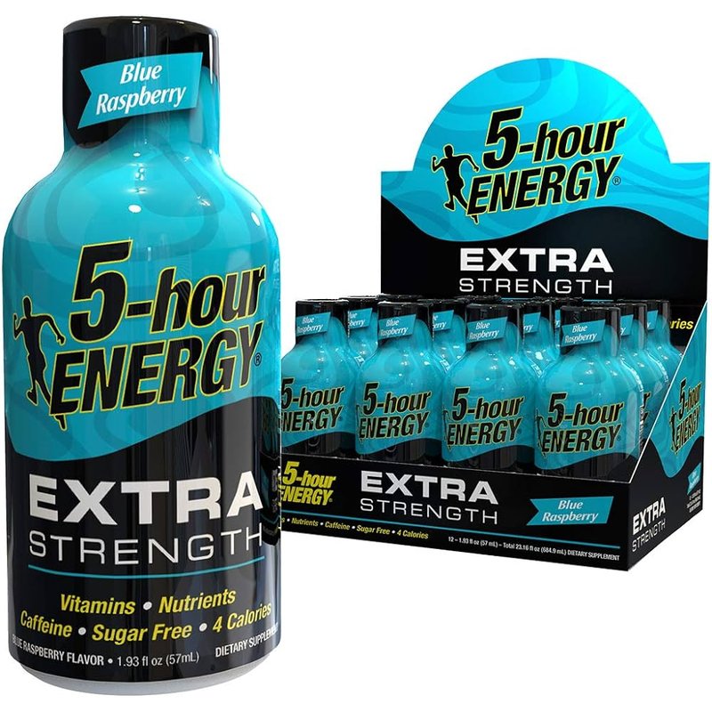 5-hour ENERGY Extra Strength Blue Raspberry 12 Count wholesale health&beauty retail distribution