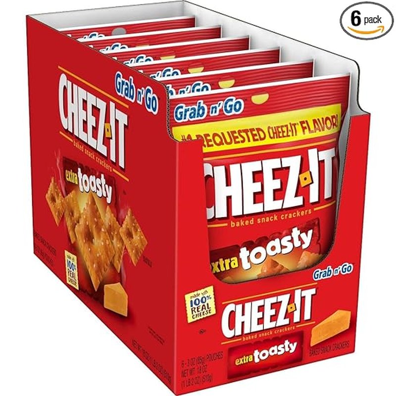 Cheez-It Grooves White Cheddar 3.25 oz bags wholesale candy/snack retail distribution