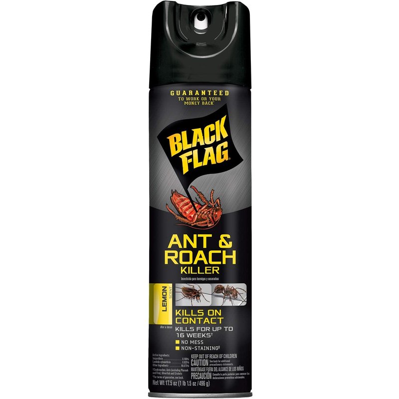 Black Flag Ant, Roach & Spider Killer Lemon Scent 17 oz wholesale grocery retail distribution
