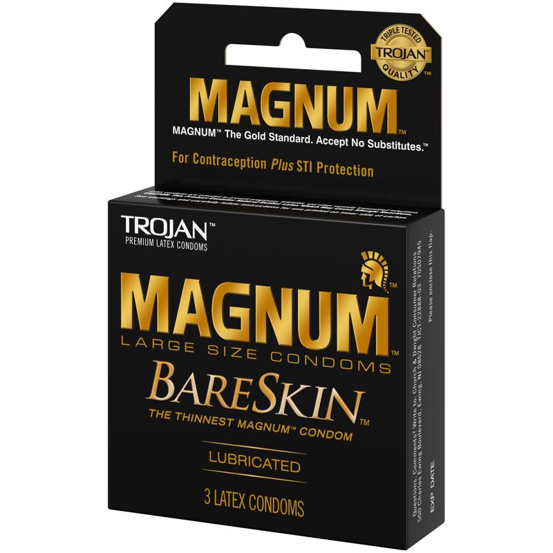 Trojan Magnum Thin condoms 3 Pk wholesale health&beauty retail distribution
