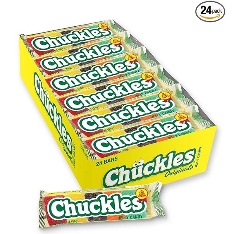 Chuckles Original Jelly Candy 24 Count wholesale candy/snack retail distribution