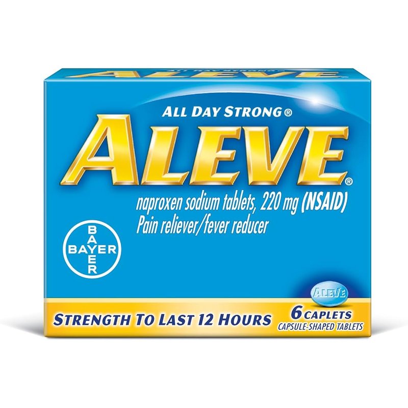 Aleve Caplets with Naproxen Sodium 220mg Pain Reliever wholesale health&beauty retail distribution