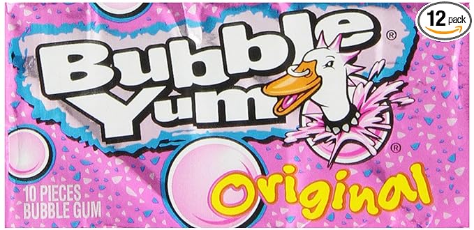 Bubble Yum Big 12 Ct Fruit