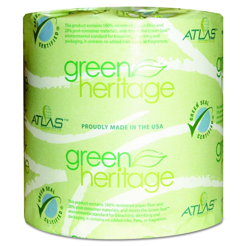 Green Heritage Improved 96 Ct Bathroom Tissue wholesale health&beauty retail distribution 100% recycled fiber